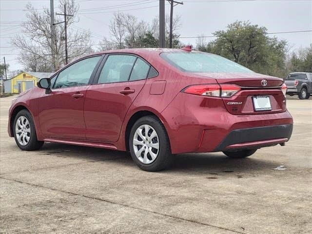 2022 TOYOTA COROLLA LE FWD RED