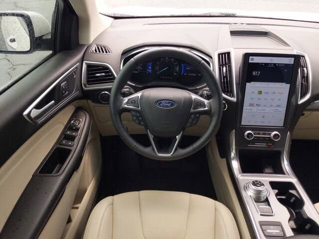 2021 FORD EDGE TITANIUM AWD WHITE