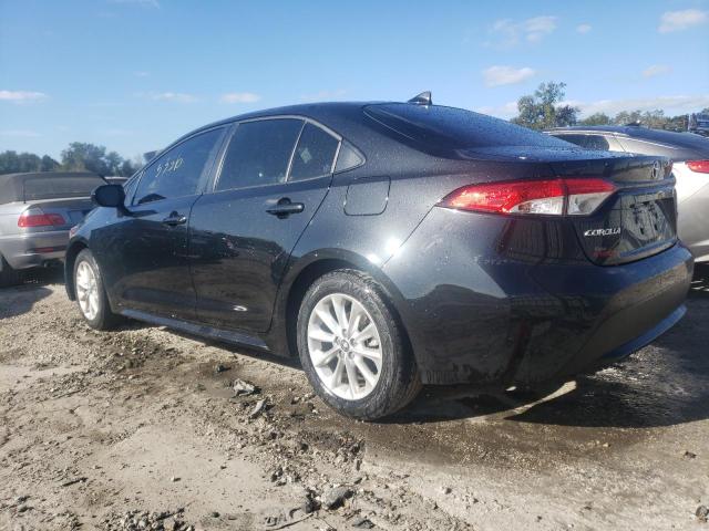 2022 TOYOTA COROLLA LE BLACK