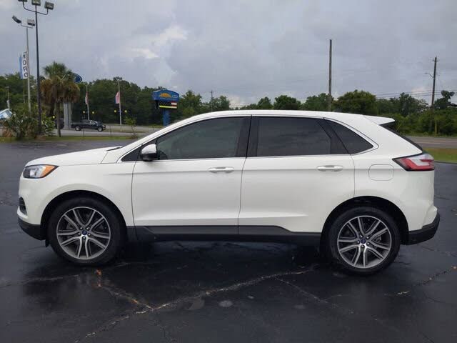 2021 FORD EDGE TITANIUM AWD WHITE