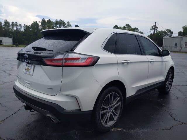 2021 FORD EDGE TITANIUM AWD WHITE