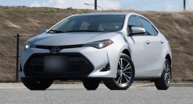 2018 TOYOTA COROLLA CE MANUAL