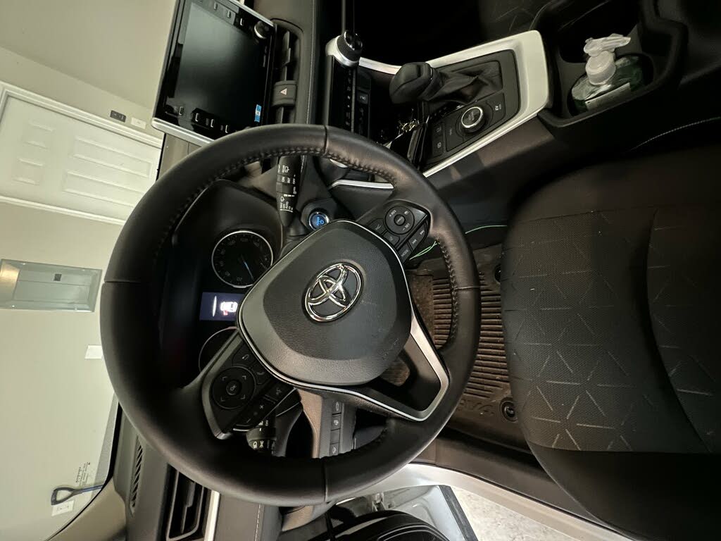 2021 TOYOTA RAV4 HYBRID WHITE