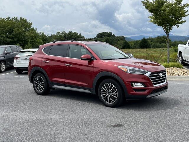 2021 HYUNDAI TUCSON LIMITED FWD RED