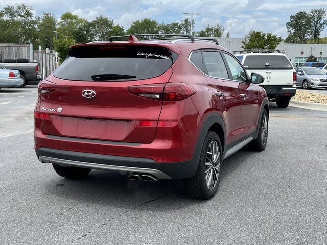 2021 HYUNDAI TUCSON LIMITED FWD RED