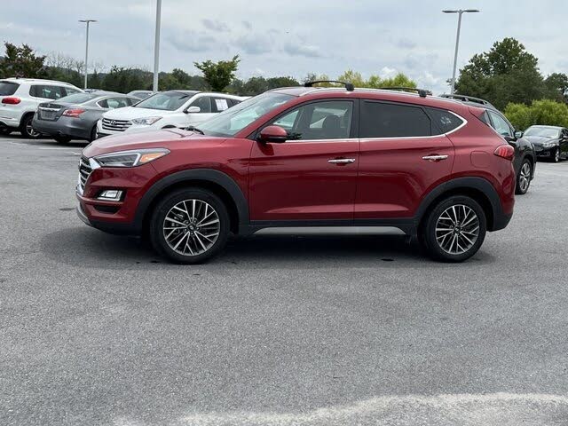 2021 HYUNDAI TUCSON LIMITED FWD RED