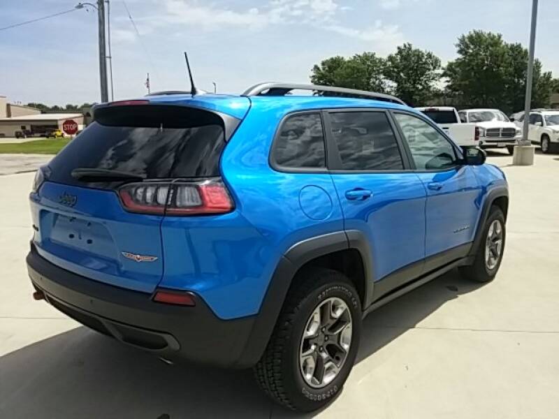 2019 JEEP CHEROKEE TRAILHAWK BLUE 