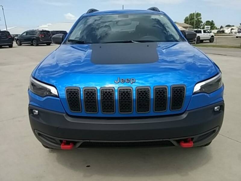 2019 JEEP CHEROKEE TRAILHAWK BLUE 