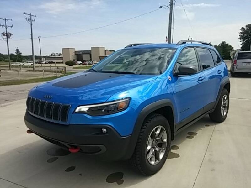 2019 JEEP CHEROKEE TRAILHAWK BLUE 