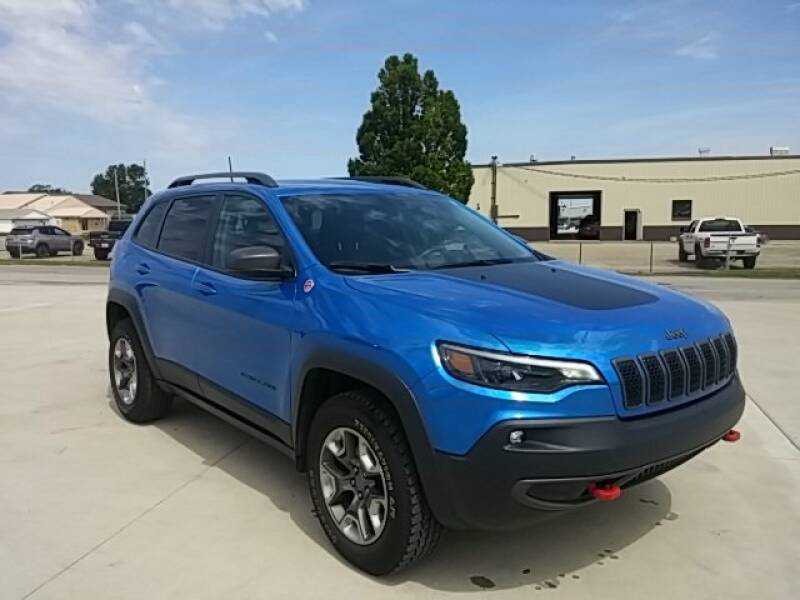 2019 JEEP CHEROKEE TRAILHAWK BLUE 