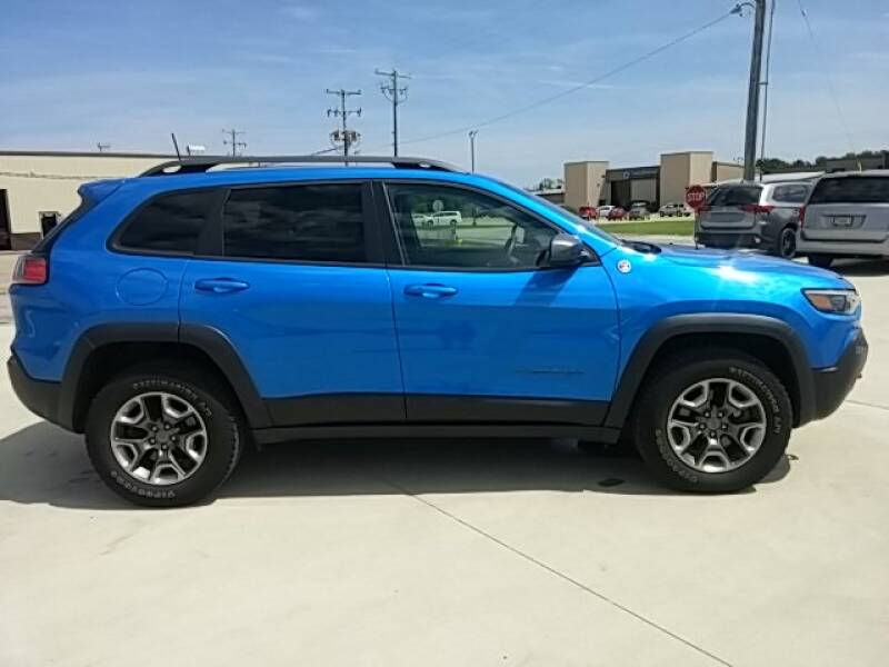 2019 JEEP CHEROKEE TRAILHAWK BLUE 