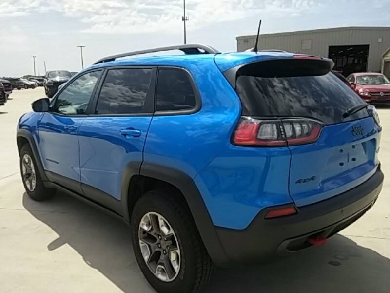 2019 JEEP CHEROKEE TRAILHAWK BLUE 