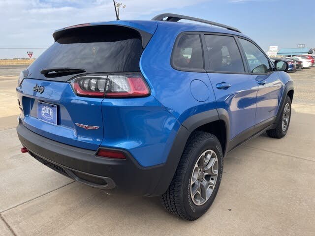 2021 Jeep CHEROKEE TRAILHAWK BLUE