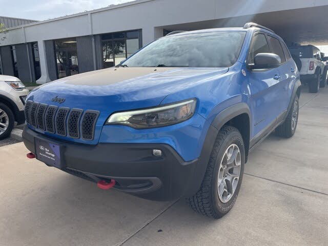 2021 Jeep CHEROKEE TRAILHAWK BLUE