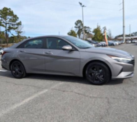 2022 HYUNDAI ELANTRA  Hybrid Gray