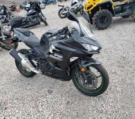 2022 KAWASAKI EX400 BLACK