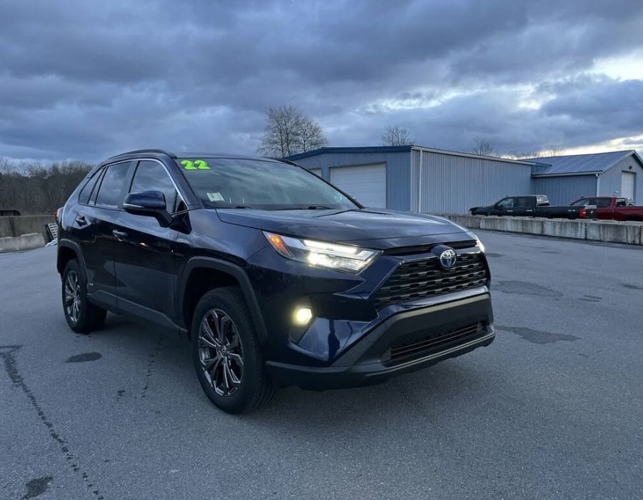 2022 TOYOTA RAV4 Hybrid XLE Premium AWD Blue