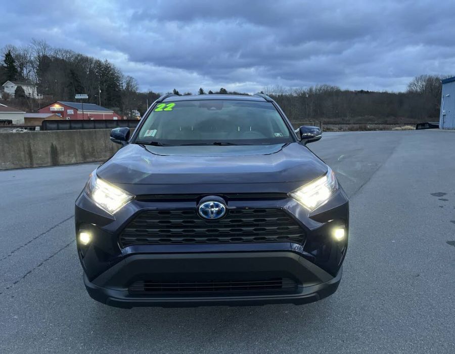 2022 TOYOTA RAV4 Hybrid XLE Premium AWD Blue