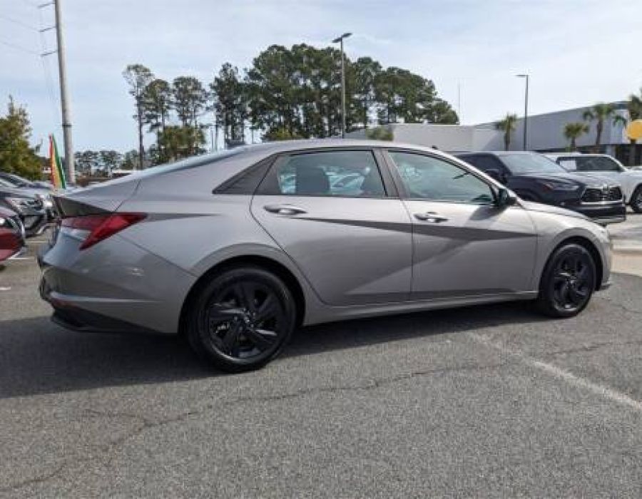 2022 HYUNDAI ELANTRA  Hybrid Gray