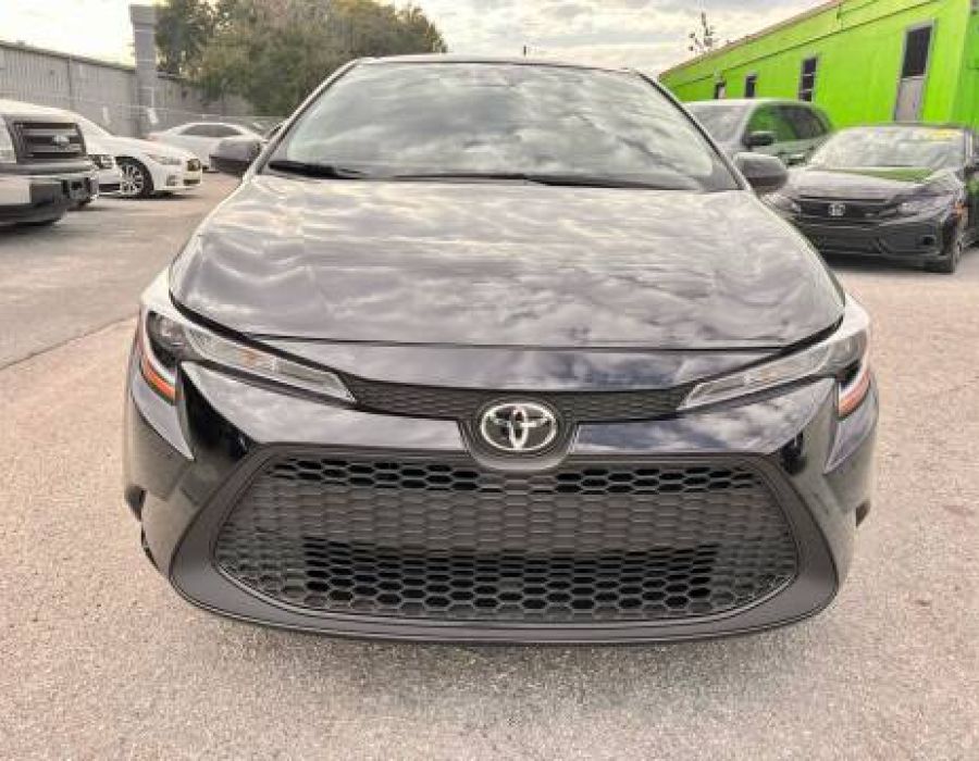 2022 TOYOTA COROLLA LE 4dr Sedan Black