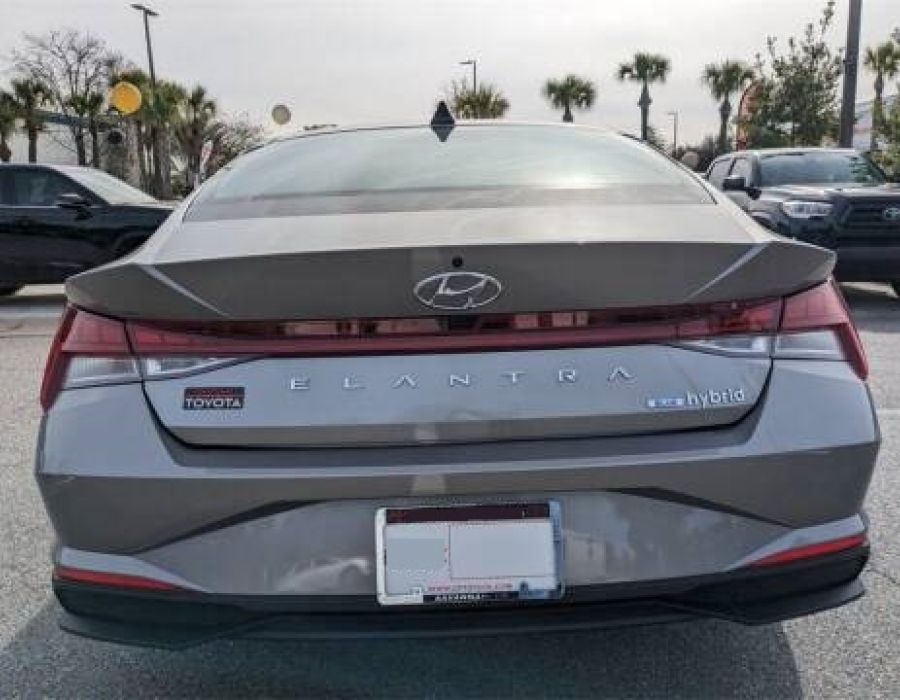 2022 HYUNDAI ELANTRA  Hybrid Gray