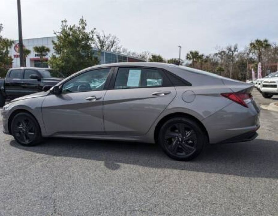 2022 HYUNDAI ELANTRA  Hybrid Gray