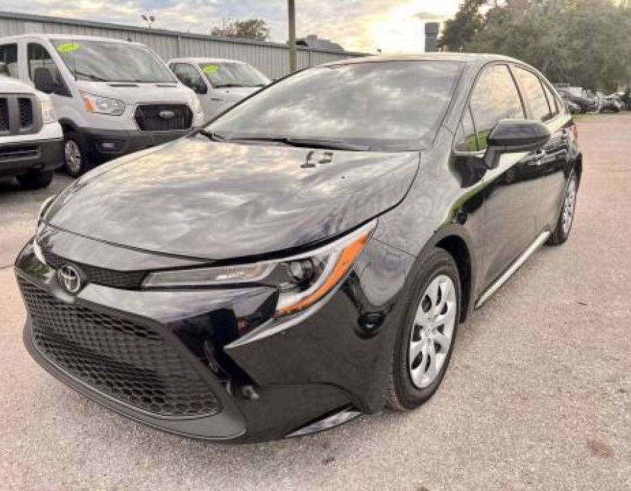 2022 TOYOTA COROLLA LE 4dr Sedan Black