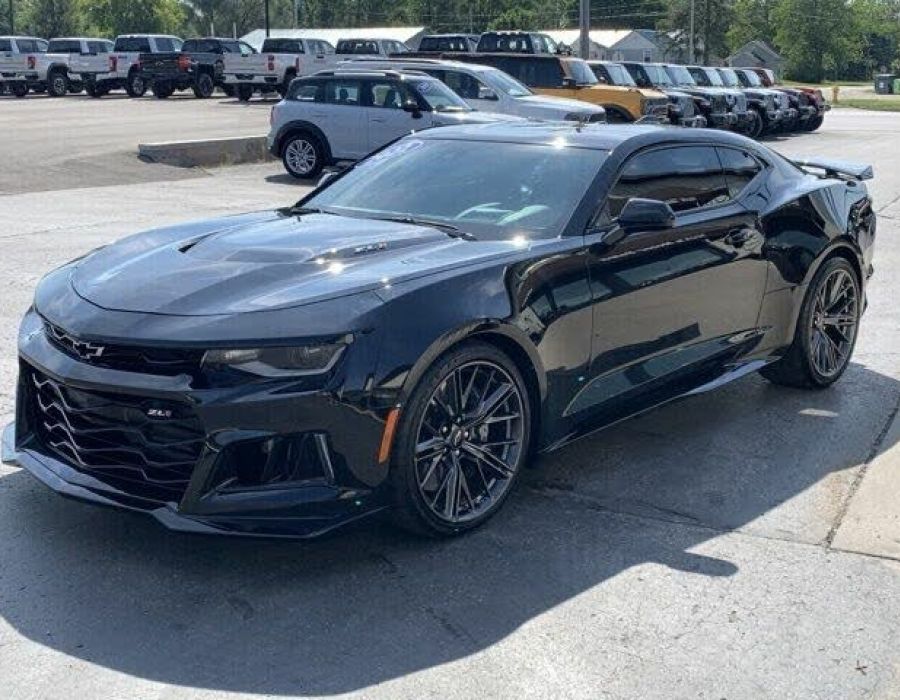 2022 CHEVROLET CAMARO ZL1 Coupe RWD BLACK