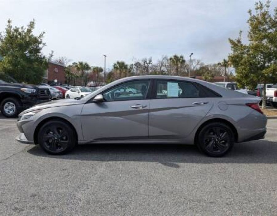 2022 HYUNDAI ELANTRA  Hybrid Gray